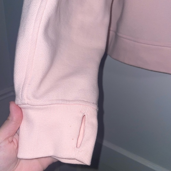 Flaw lululemon milkshake pullover word sweatshirt M/L - Picture 3 of 8